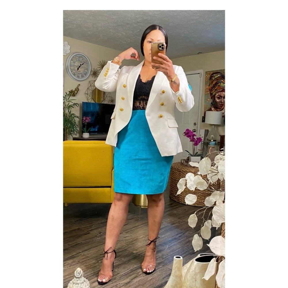 Vintage Suede Skirt